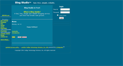 Desktop Screenshot of blogstudio.com